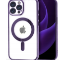 MagSafe kryt s fialovým rámečkem a krytem na kameru pro iPhone 11 Pro Max
