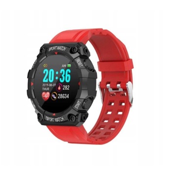 Luxusní chytré hodinky Watch FD68 - Červené