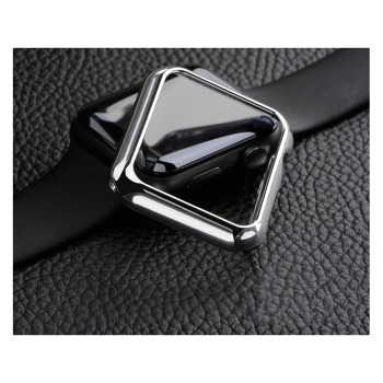 COTECi polykarbonátové pouzdro pro Apple Watch 42 mm stříbrná