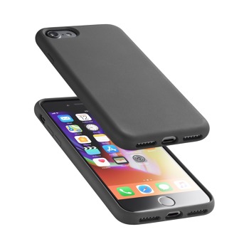 Ochranný silikonový kryt Cellularline Sensation pro Apple iPhone 7- Černý