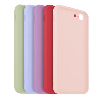 5x set pogumovaných krytů FIXED Story pro Apple iPhone 7, v různých barvách, variace 2
