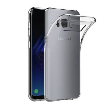 Průhledný silikonový kryt pro Samsung Galaxy S8