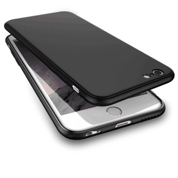 Černý silikonový kryt pro Iphone 6/6S Plus