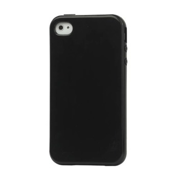 Černý silikonový kryt pro iPhone 4/4S