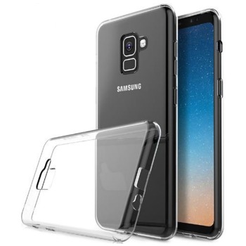 Průhledný silikonový kryt pro Samsung Galaxy A8+ (2018)