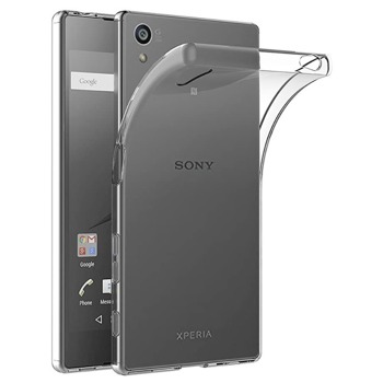 Průhledný silikonový kryt pro Sony Xperia Z5