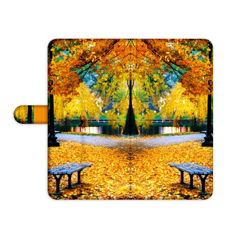 Flipové pouzdro na mobil Samsung Galaxy S4 Mini - Podzimní park