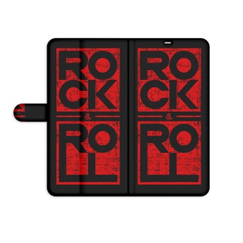 Knížkový obal pro Huawei Y7 - Rock a roll