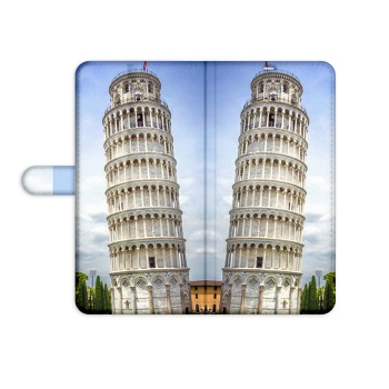 Knížkové pouzdro pro mobil iPhone 5 / 5S / SE - Šikmá věž v Pise