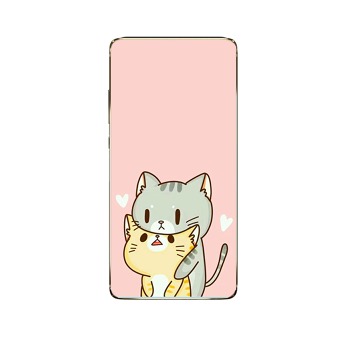 Silikonový kryt pro mobil telefon - Zamilované kočky
