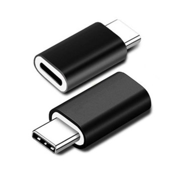 Redukce z Lightning na USB C - Černé