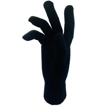 Silné dotykové zimní rukavice - Černé