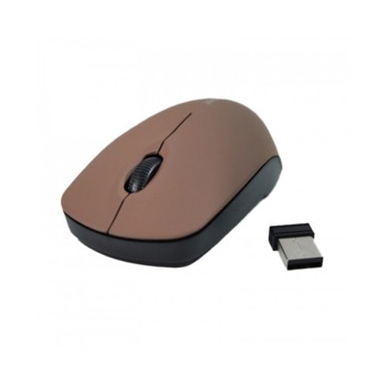 Bezdrátová počítačová myš Zornwee - Hnědá