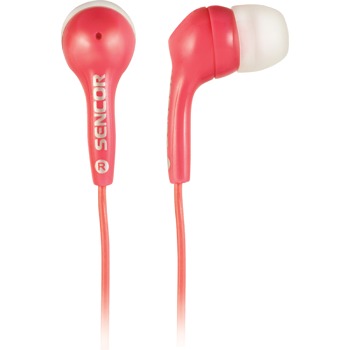 SENCOR sluchátka do uší - Růžová