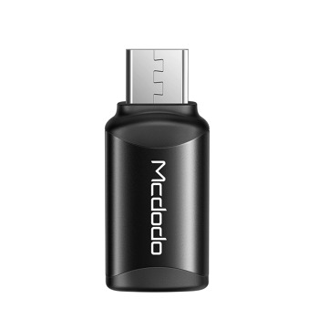 McDodo redukce z apple Lightning na Micro USB - černá