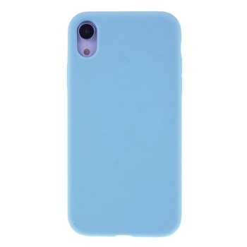 Barevný silikonový kryt pro iPhone Xr - Modrý