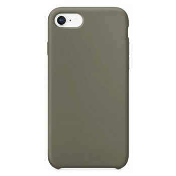 Barevný silikonový kryt pro iPhone SE2022 - Šedý