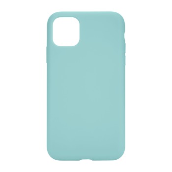 Barevný silikonový kryt pro iPhone 11 Pro - Světle modrý
