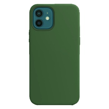 Barevný silikonový kryt pro iPhone 11 Pro - Zelený