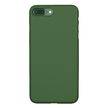 Barevný silikonový kryt pro iPhone 7 Plus - Zelený