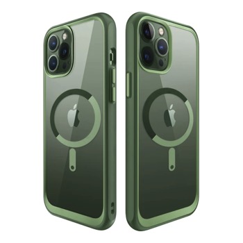 MagSafe kryt se zeleným rámečkem a krytem na kameru pro iPhone 14 Pro Max