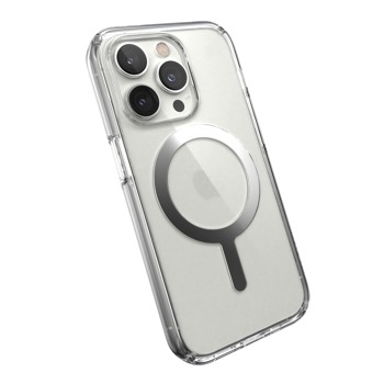 MagSafe kryt se stříbrným rámečkem a krytem na kameru pro iPhone 14 Plus