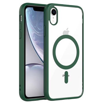MagSafe kryt se zeleným rámečkem a krytem na kameru pro iPhone Xr