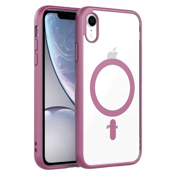 MagSafe kryt s růžovým rámečkem a krytem na kameru pro iPhone Xr
