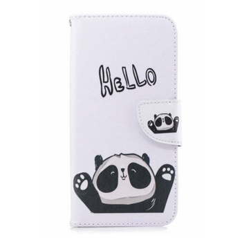 Zavírací obal pro mobil Samsung Galaxy A70S - Hello panda