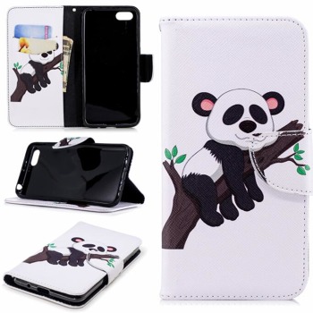 Knížkový obal na Huawei Mate 20 Pro - Spící panda
