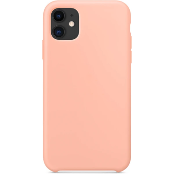 Barevný silikonový kryt pro iPhone 11 - Růžový