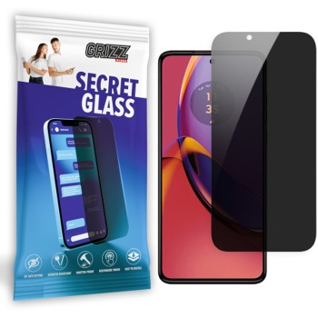 Diskrétní tvrzené sklo GrizzGlass Secret Glass pro Motorola Moto G54