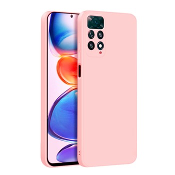 Kryt Silicone pro Xiaomi Redmi Note 11 Pro 5G - Růžový
