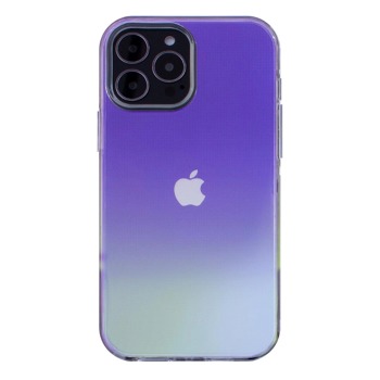 Kvalitní zadní kryt pro iPhone 13 Pro Max s fialovým odleskem