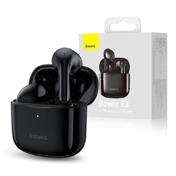 Bezdrátová sluchátka Baseus E3 5.0 TWS - Černé