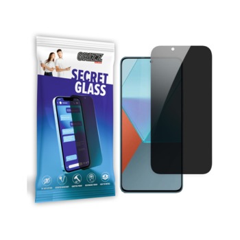 Diskrétní tvrzené sklo GrizzGlass Secret Glass pro Poco X6 5G
