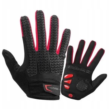 Rockbros S169-1BR cyklistické rukavice velikost L (černá/červená)