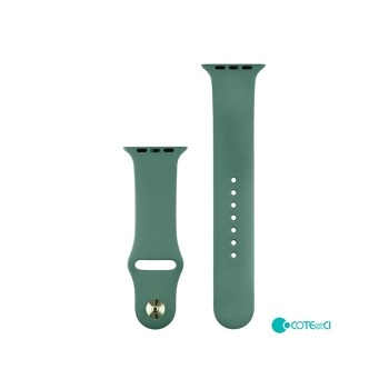 COTECi silikonový sportovní náramek pro Apple watch 38/40/41mm piniově zelený