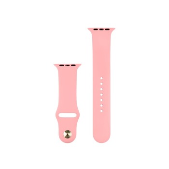 COTECi silikonový sportovní náramek pro Apple watch 42/44/45/49mm růžový