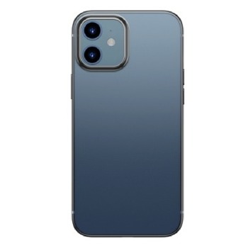 Baseus pouzdro pro iPhone 12 Mini 5.4 Shining - Transparentní-černá