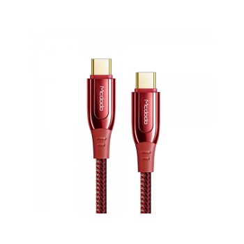 Mcdodo nabíjecí / datový kabel USB-C na USB-C 100W 1,2m, červená