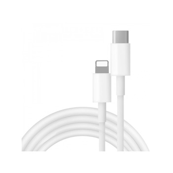 COTECi nabíjecí / datový kabel 1:1 PD USB-C / Lightning 2m bílá