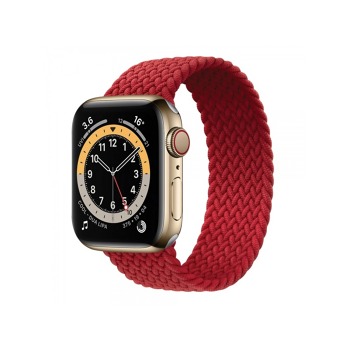 COTECi nylonový řemínek 134 mm pro Apple Watch 42/44/45/49mm červená