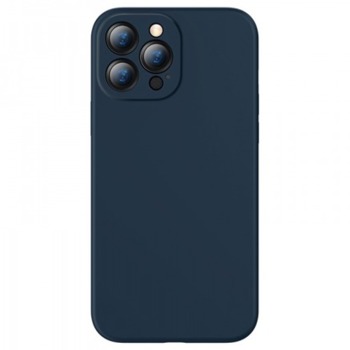 Baseus pouzdro pro iPhone 13 Pro Max Liquid Gel - Modrá