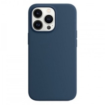 Silikonové pouzdro pro iPhone 13 Pro Max - Modrá