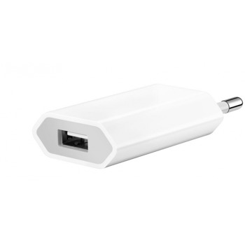5W nabíjecí adaptér USB-A bílá (Bulk)