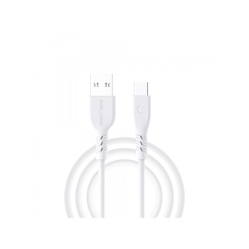 RhinoTech LITE PVC kabel USB-A na USB-C 1.2m bílá (5ks)