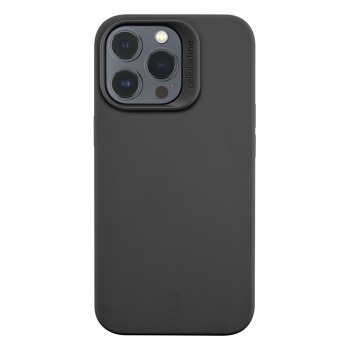 Ochranný silikonový kryt Cellularline Sensation s podporou MagSafe pro Apple iPhone 14 Pro Max, černý