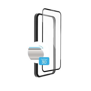 Ochranné tvrzené sklo FIXED 3D Full-Cover s aplikátorem pro Apple iPhone 13, černé