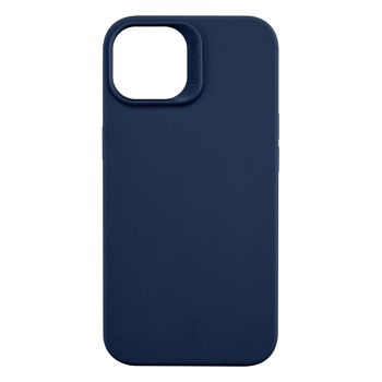 Ochranný silikonový kryt Cellularline Sensation pro Apple iPhone 14, modrý